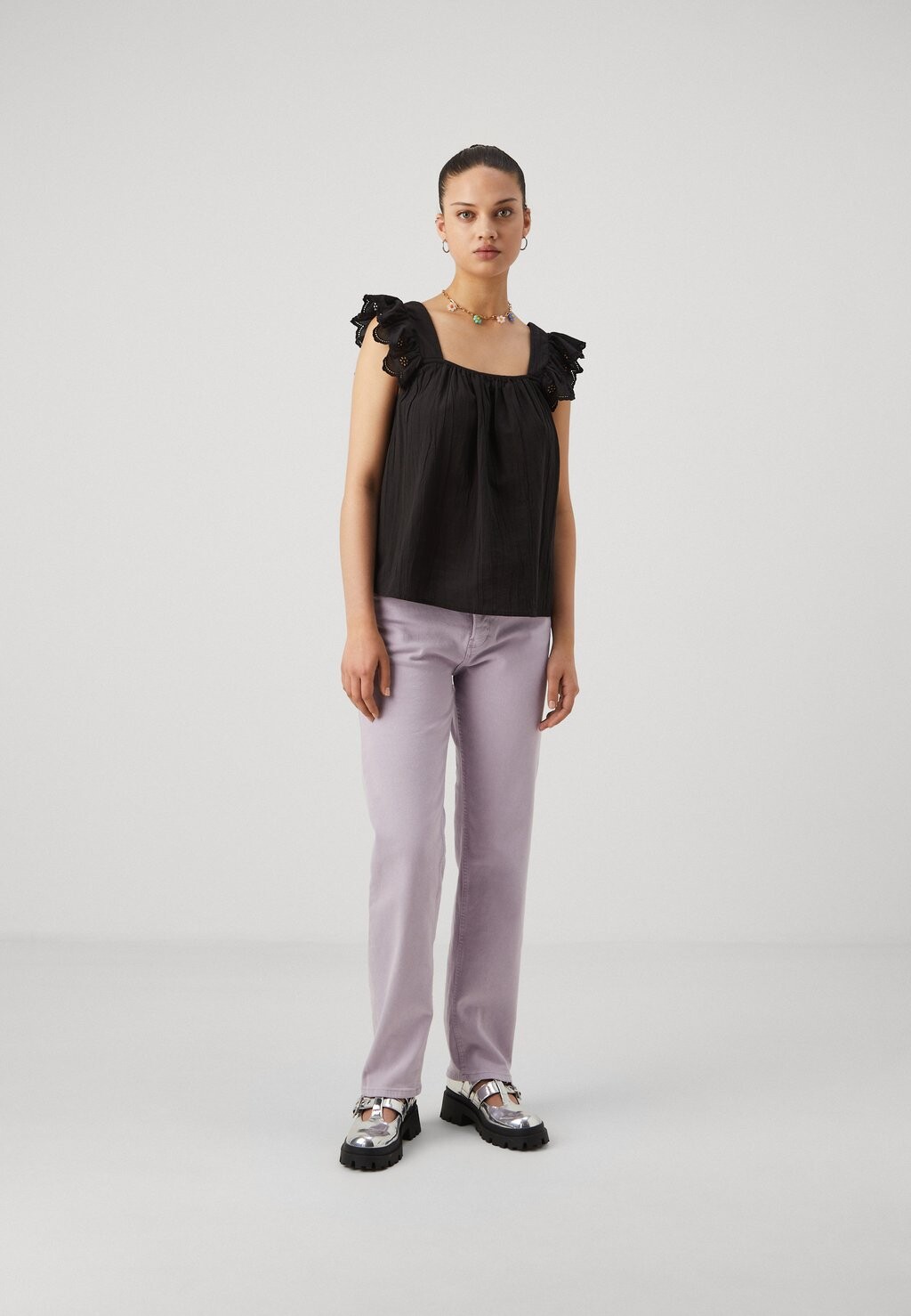 

Блуза VMPRIYA FRILL Vero Moda, черный