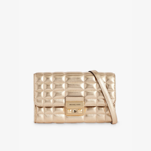 

Кошелек через плечо из кожи Tribeca на цепочке Michael Michael Kors, золотой