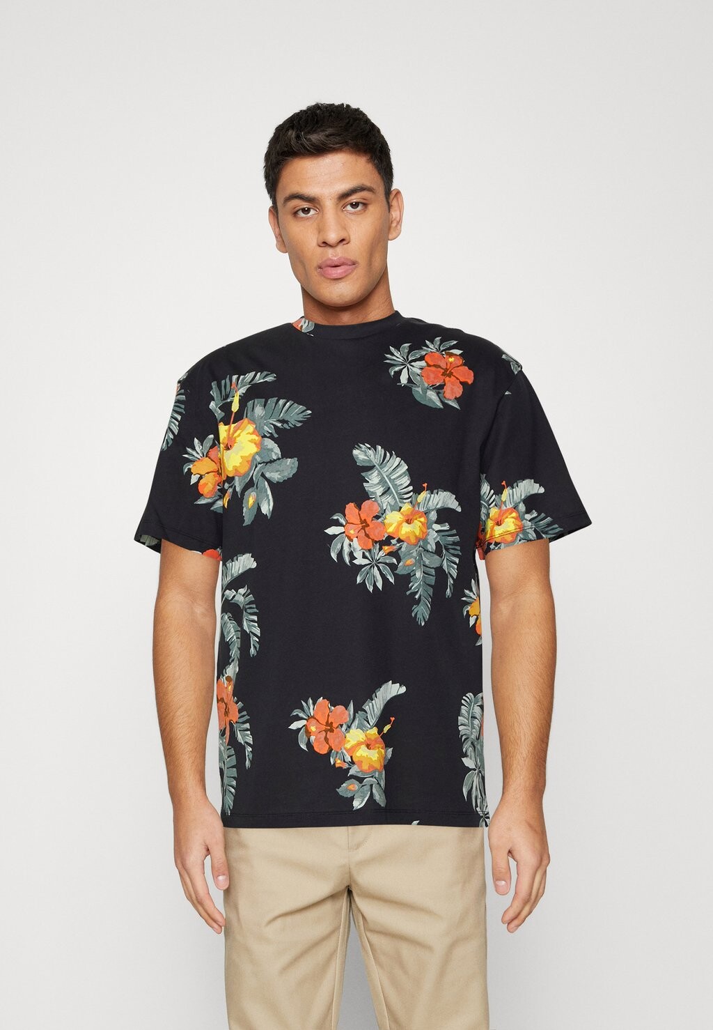 

Футболка с принтом Jack & Jones, черный