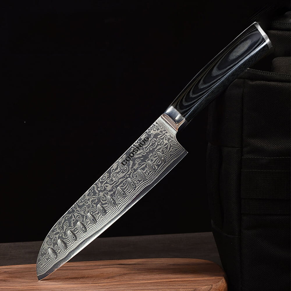 

Нож Santoku VG-10 Coosnug