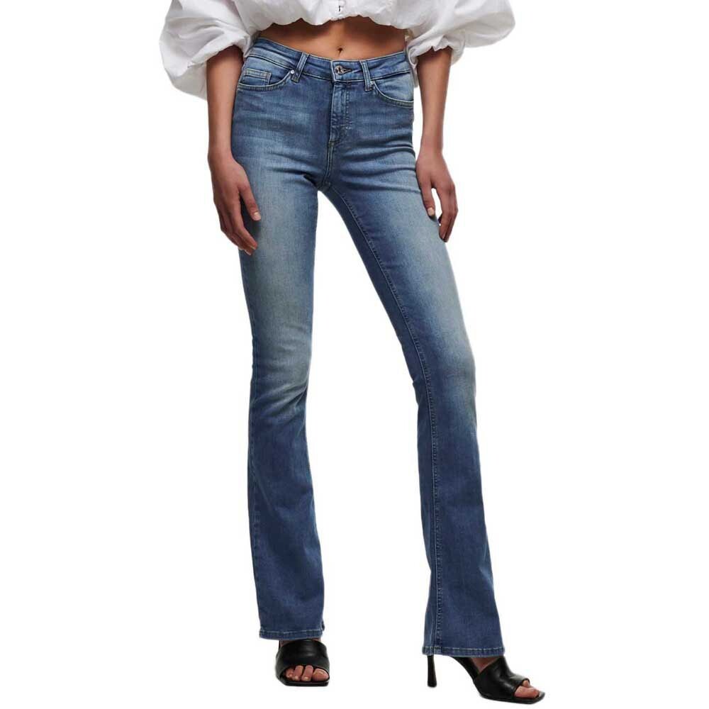 

Джинсы Only Blush Life Mid Waist Flared, синий