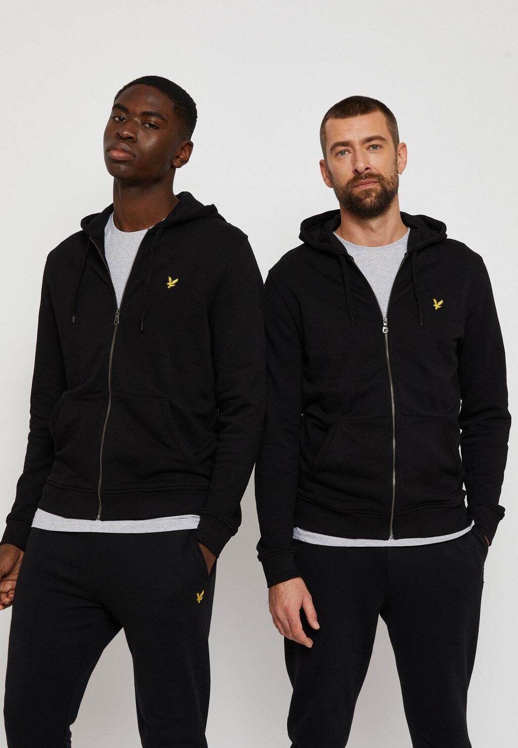 

Толстовка на молнии Lyle & Scott, черный
