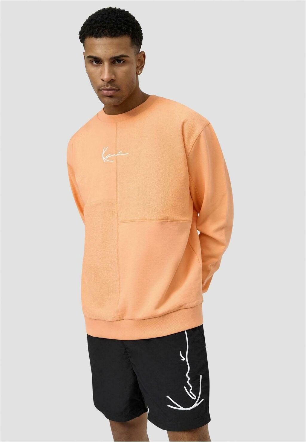

Свитшот Karl Kani, цвет light orange