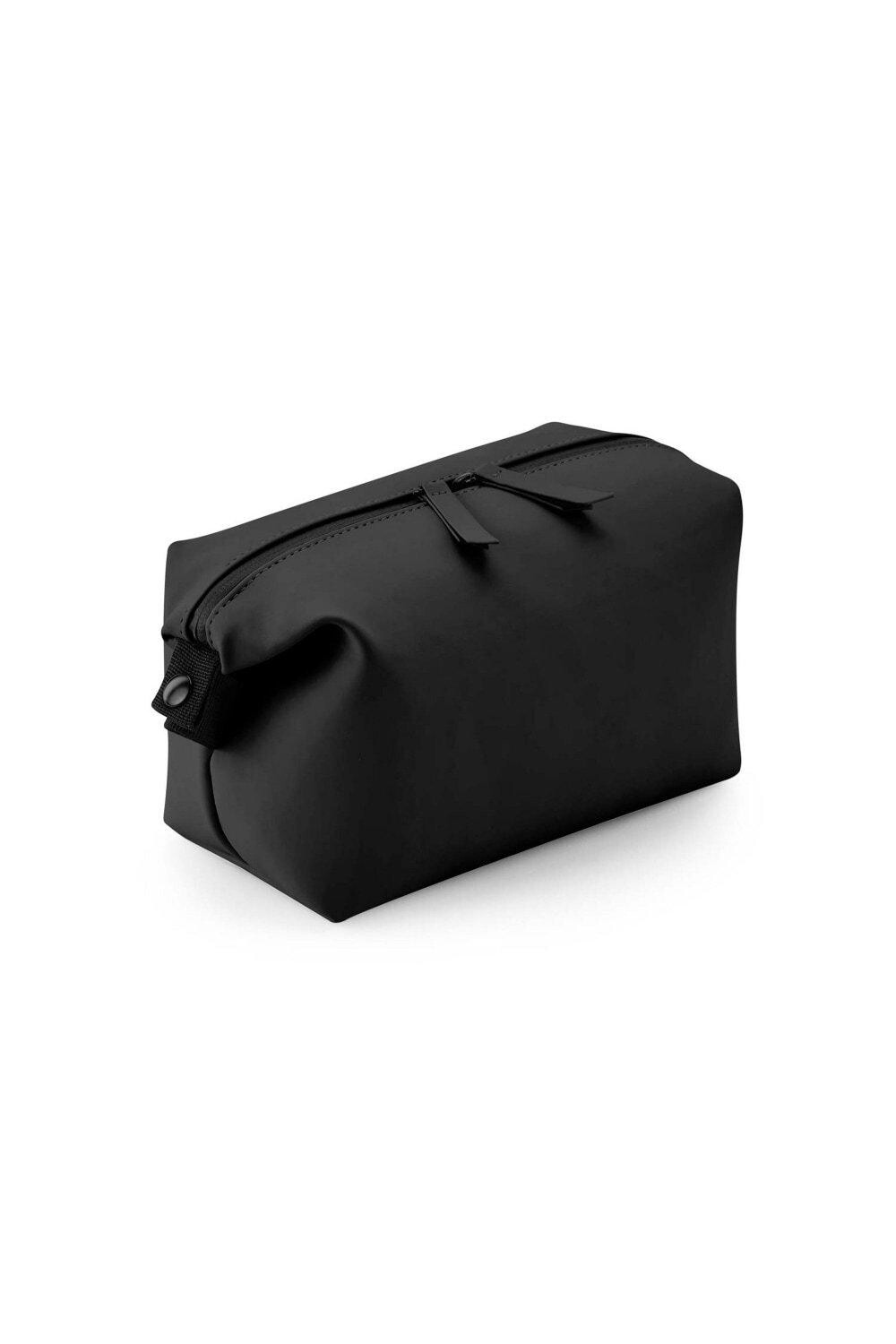 

Матовая сумка для аксессуаров из полиуретана Bagbase, черный