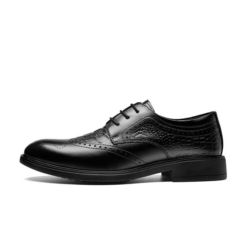 

Туфли мужские низкие черные Cartelo/Catilla Crocodile