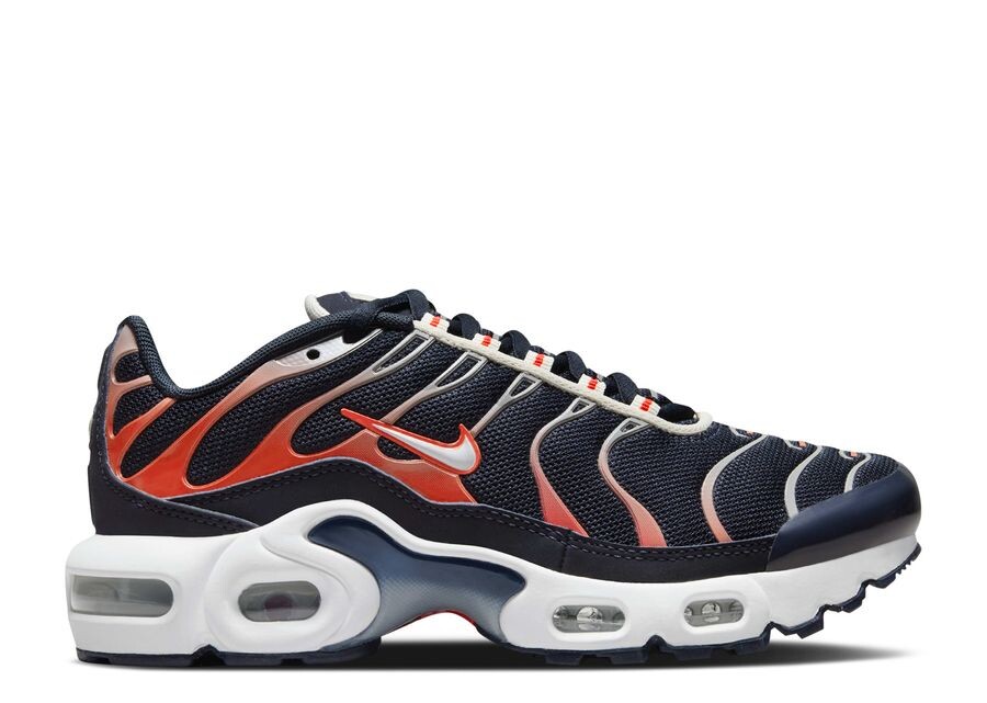 

Кроссовки Nike Air Max Plus GS, цвет Dark Obsidian Bright Crimson