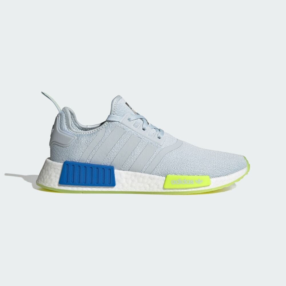 

Кроссовки Adidas NMD_R1 × INDIGO HERZ, белый