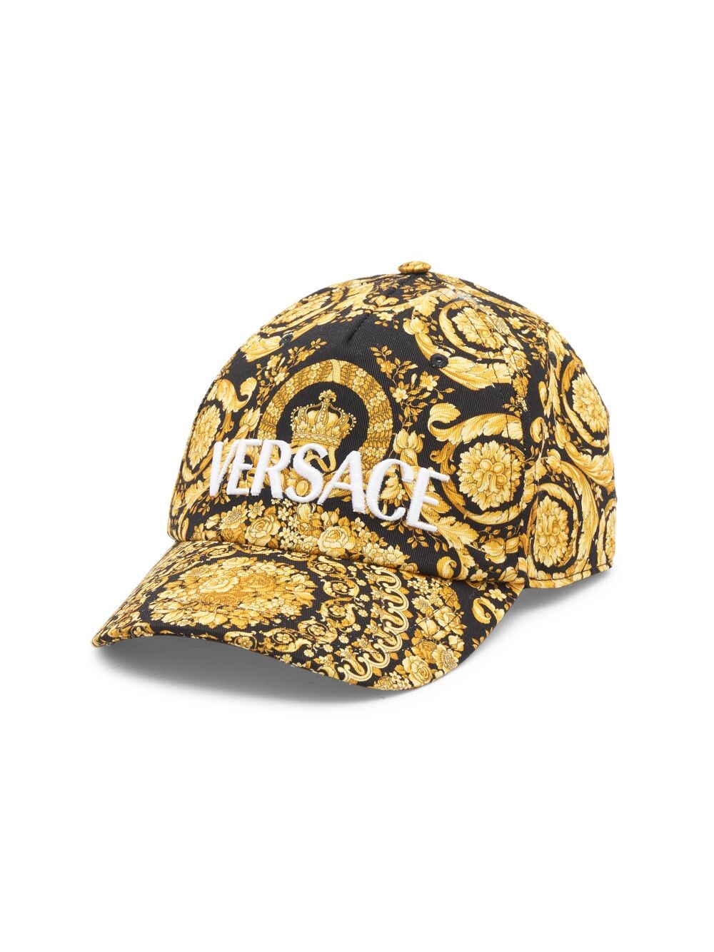 

Бейсболка с принтом Barocco Versace, черный