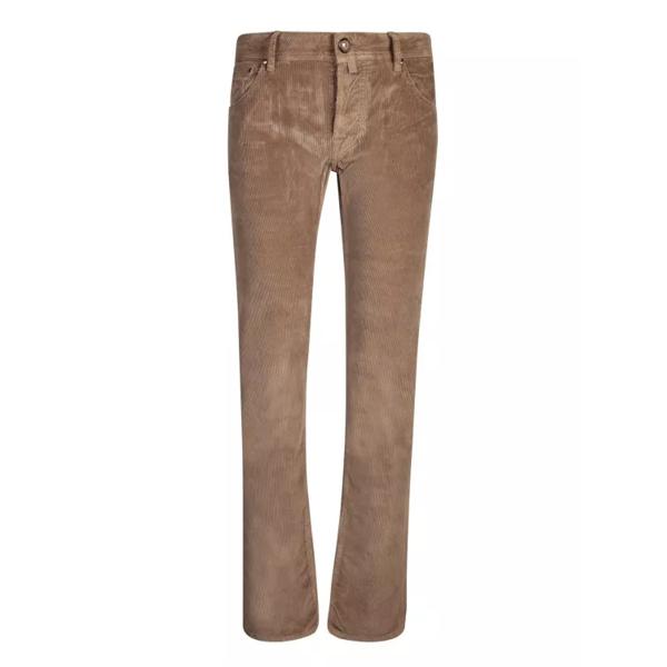 

Джинсы dark beige cropped leg jeans Jacob Cohen, коричневый