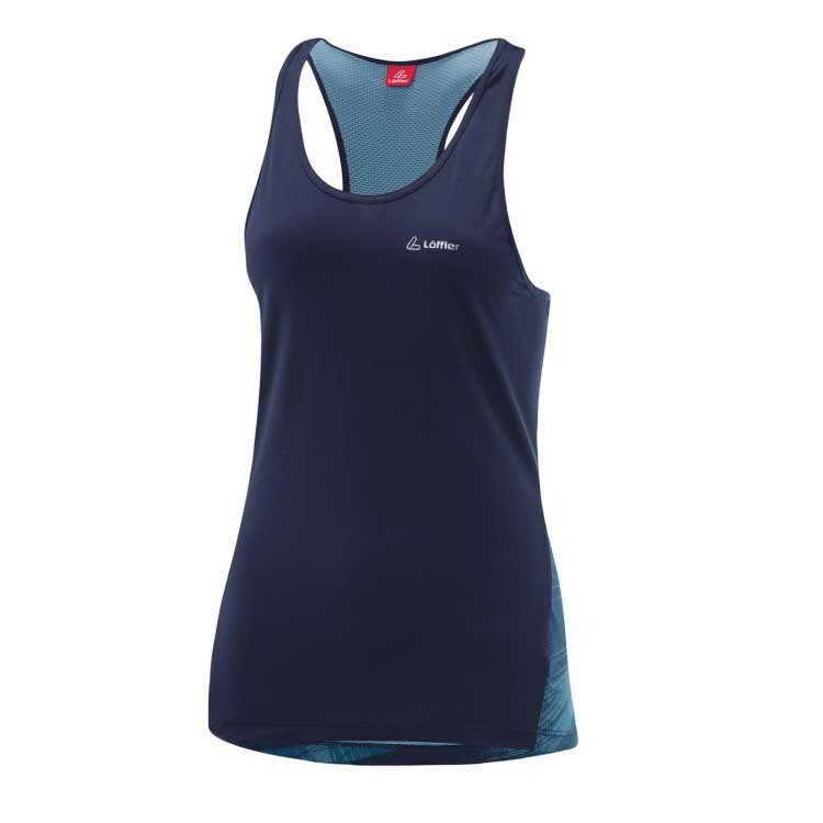 

Спортивный топ Loeffler Plumes Vent, синий
