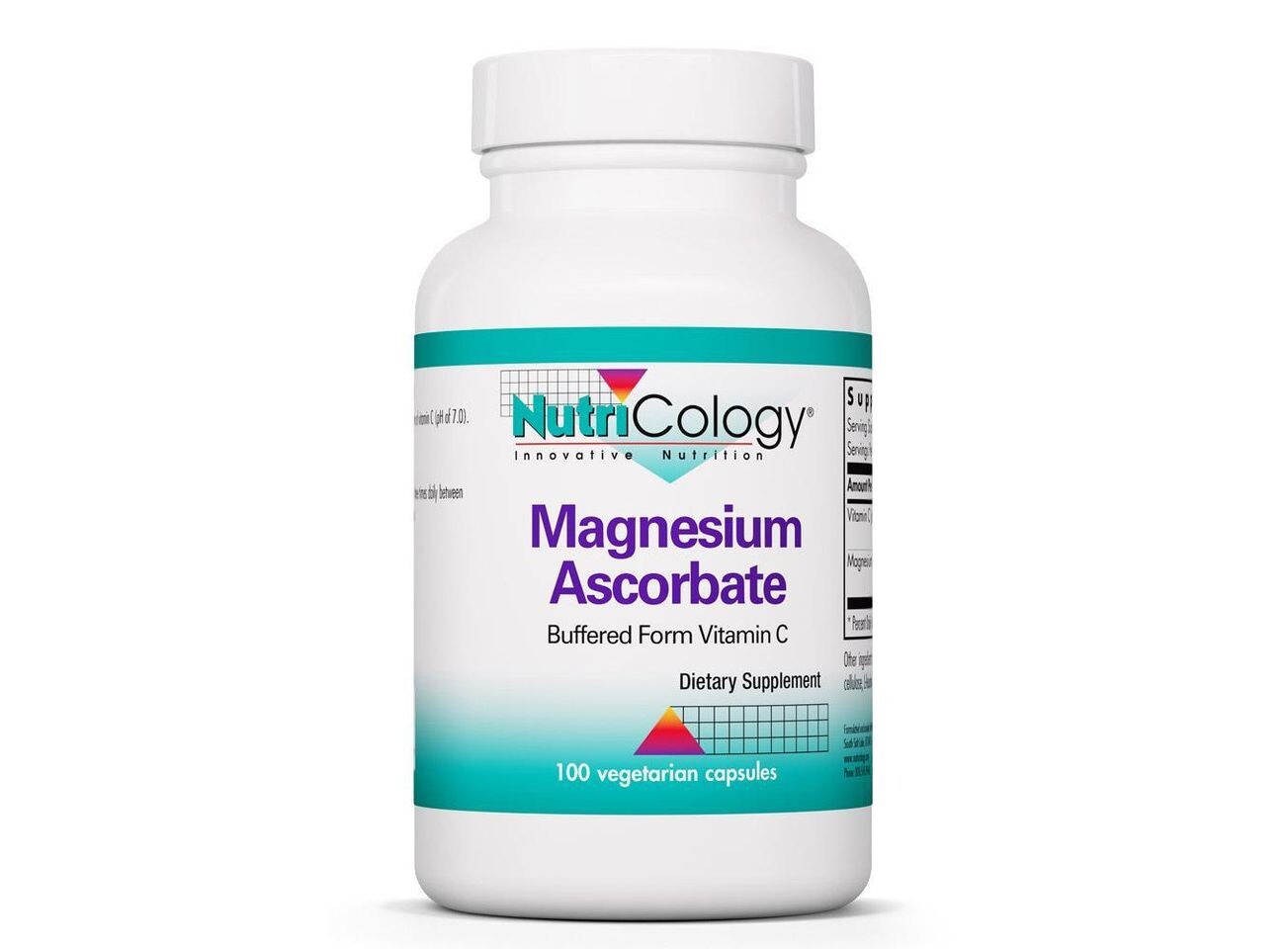 

Nutricology, Аскорбат магния, 100 вегетарианских капсул