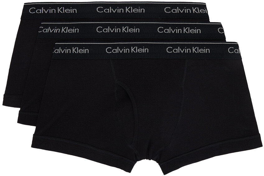 

Набор из трех черных боксеров Calvin Klein Underwear