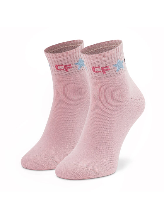 Высокие женские носки Chiara Ferragni, розовый высокие женские носки only розовый