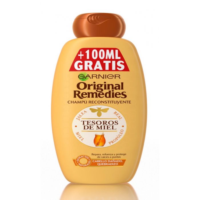 Шампунь Tesoros de Miel Champú Garnier, 300 0 original wonderful honey vip dose vital 15 gr 12 sachets free shipping