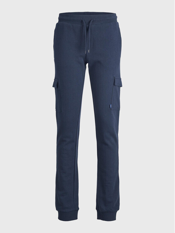 

Тканевые брюки узкого кроя Jack&Jones, синий
