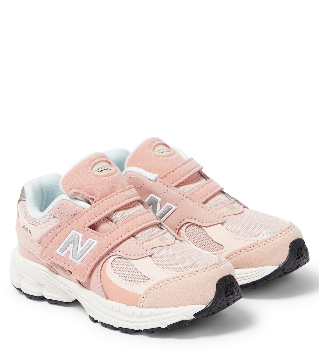 

Замшевые кроссовки 2002-го года New Balance, розовый