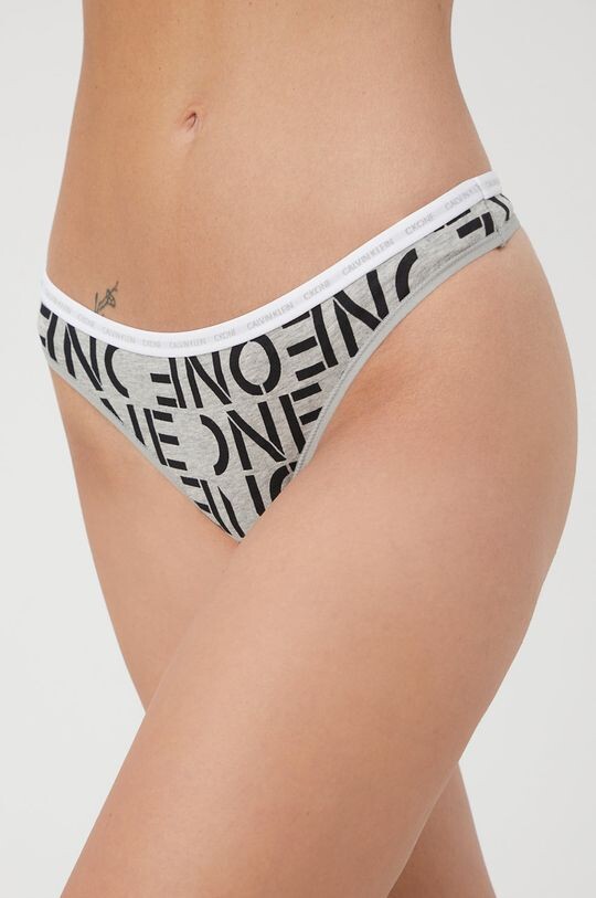 

Трусики CK One (2 шт.) Calvin Klein Underwear, серый
