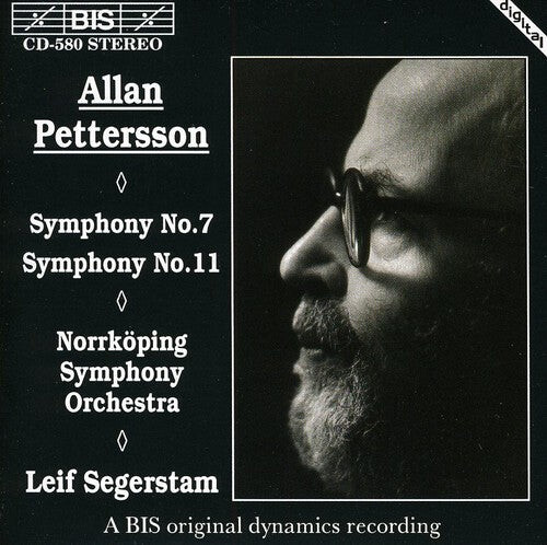

CD диск Petterson / Segerstam / Nso: Symphonies 7 & 11
