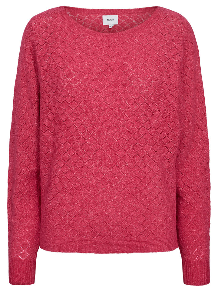 Свитер NÜMPH, розовый свитер nümph красный