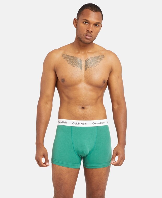 

Шорты-боксеры, комплект из 3 шт. Calvin Klein, желтый
