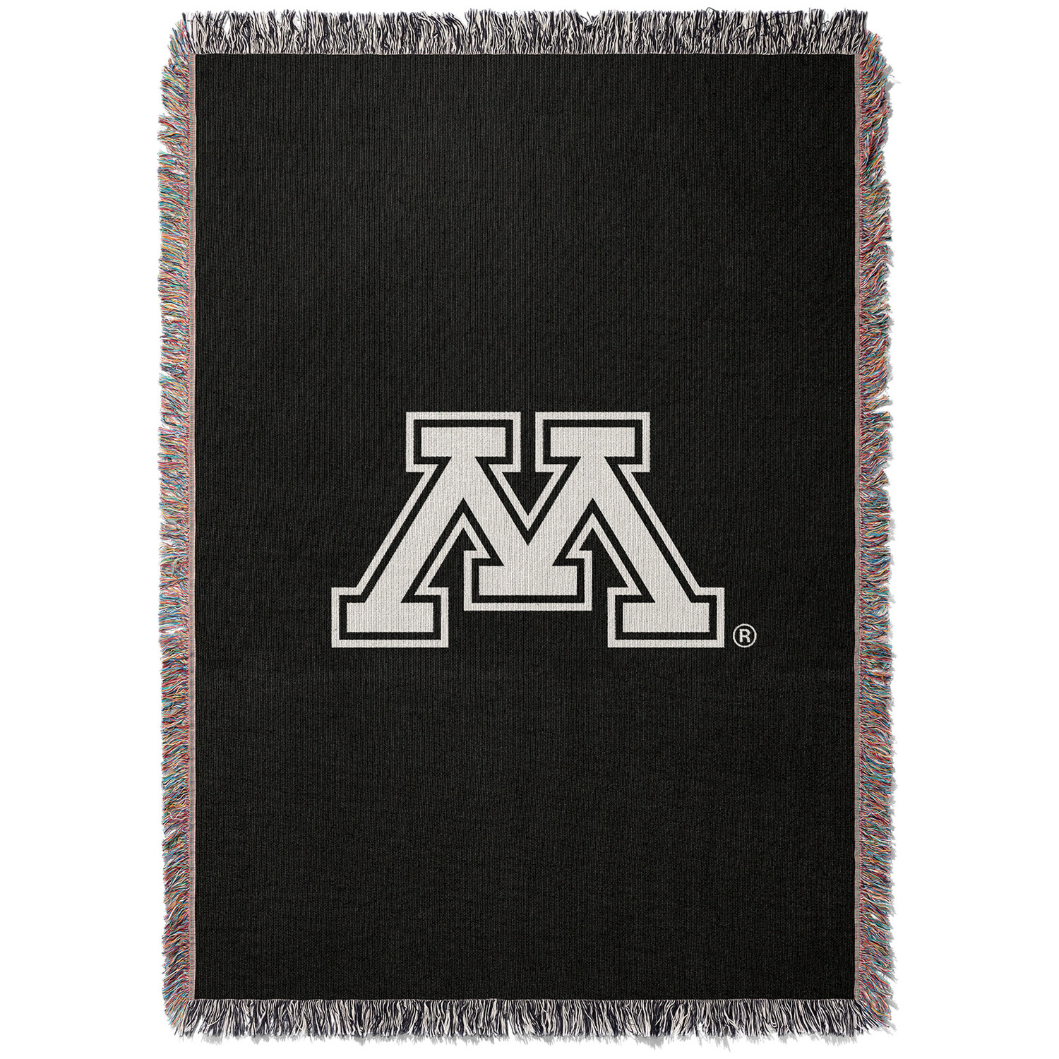 

Тканое одеяло Chad & Jake Minnesota Golden Gophers, черный