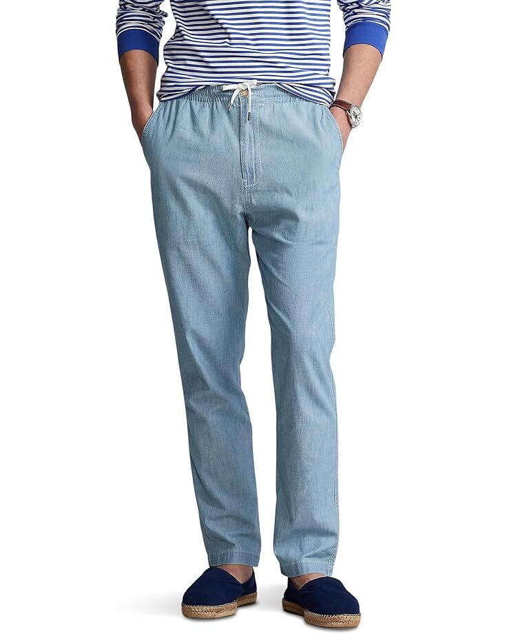 

Брюки Polo Ralph Lauren Polo Prepster Classic Fit Chambray, цвет Chambray