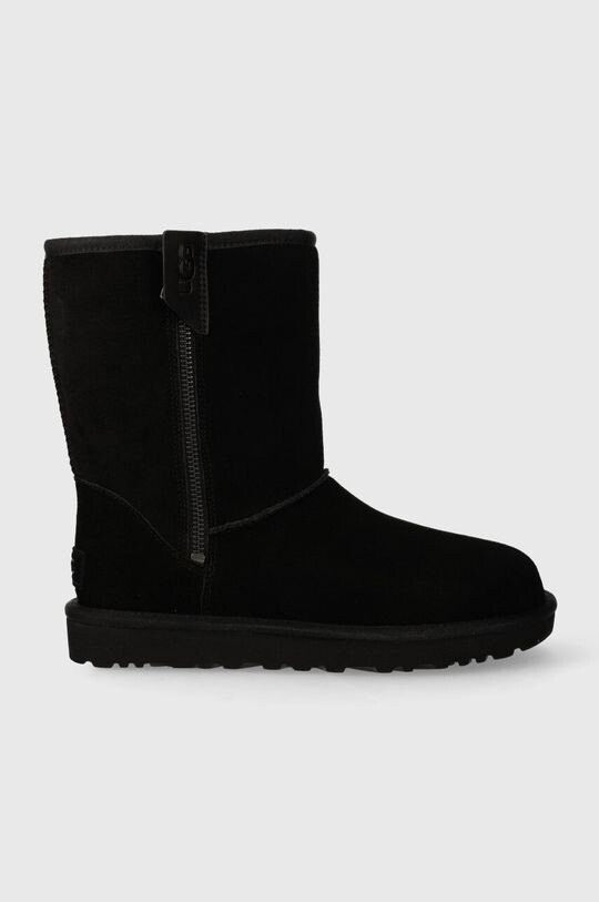 

Замшевые зимние ботинки UGG Classic Short Bailey с молнией Ugg, черный