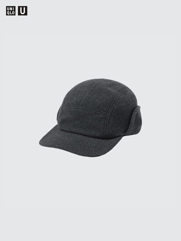 

Шапочка на флисовой подкладке Uniqlo, серый