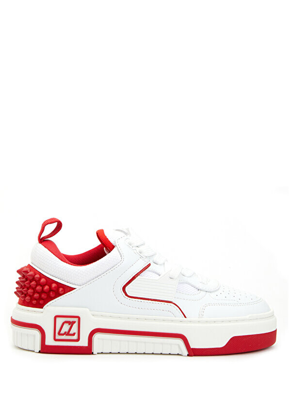 

Astroloubi бело-красные женские кожаные кроссовки Christian Louboutin, Красный, Astroloubi бело-красные женские кожаные кроссовки Christian Louboutin