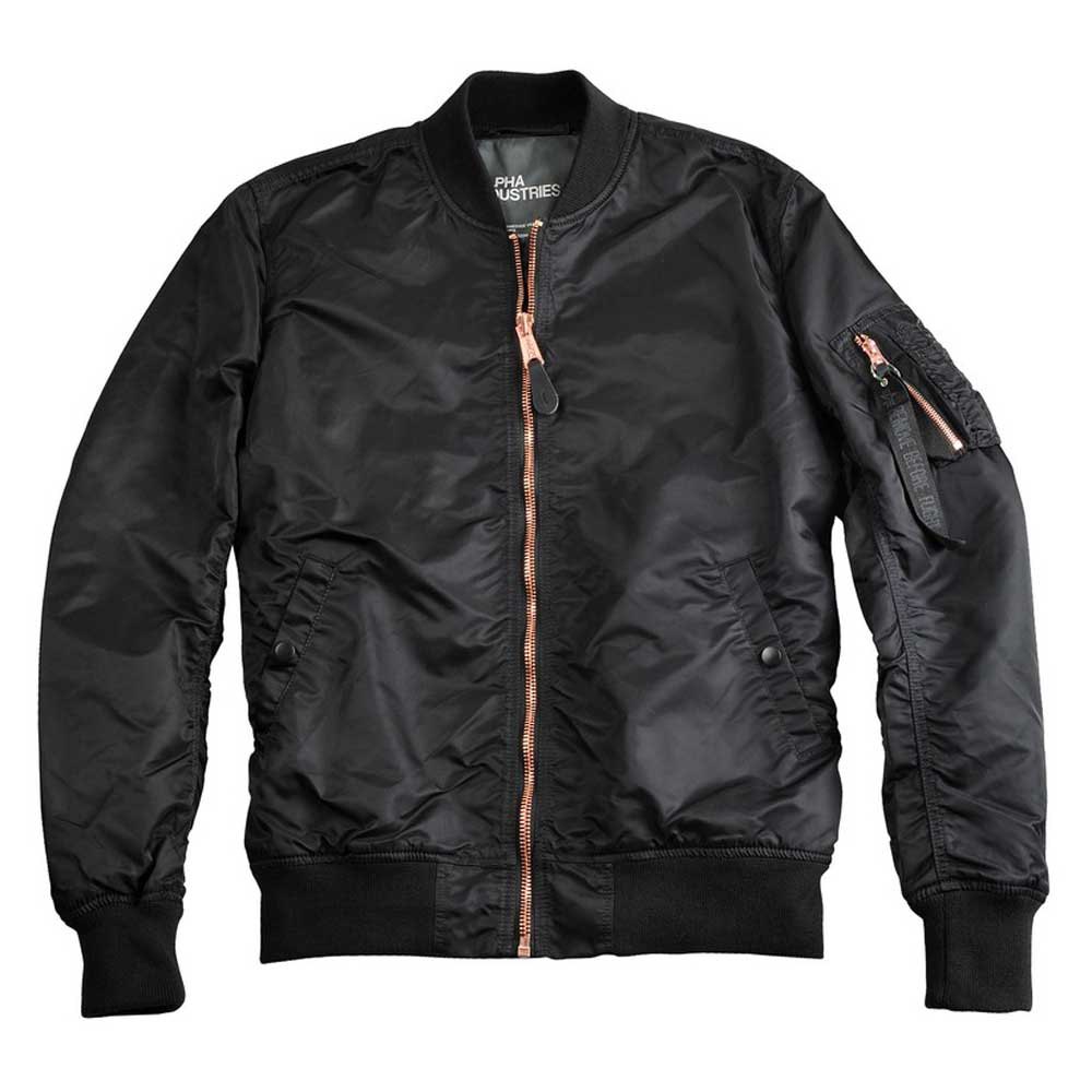 цена Куртка Alpha Industries MA-1 VF LW, черный