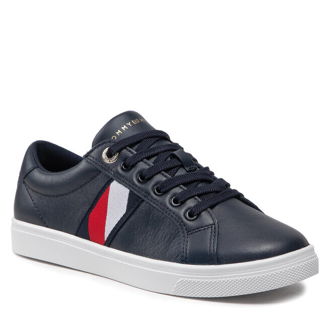 

Кроссовки Tommy Hilfiger CorporateTommy Cupsole, темно-синий