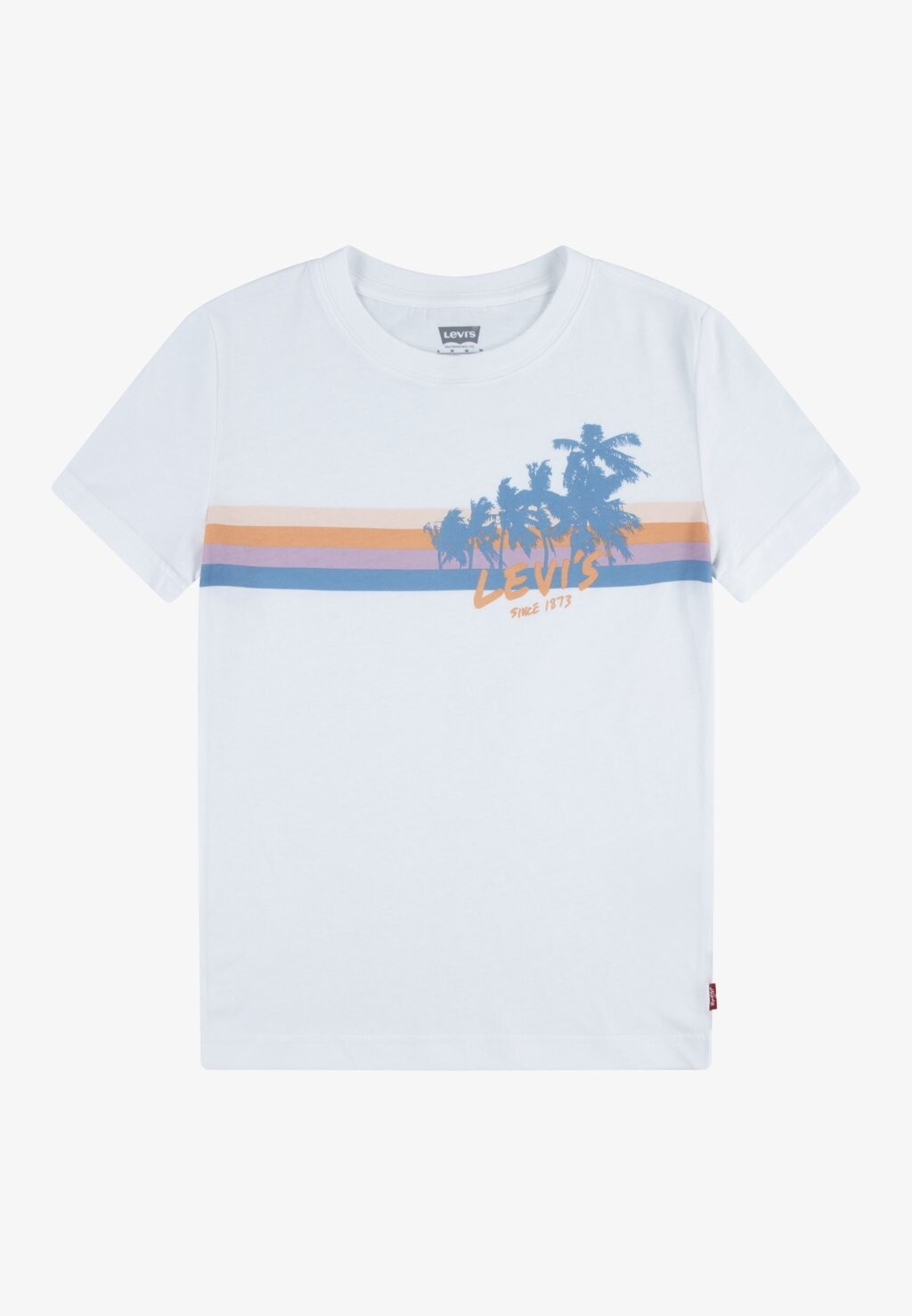 

Футболка с принтом PALM SILHOUETTE TEE Levi's, цвет bright white
