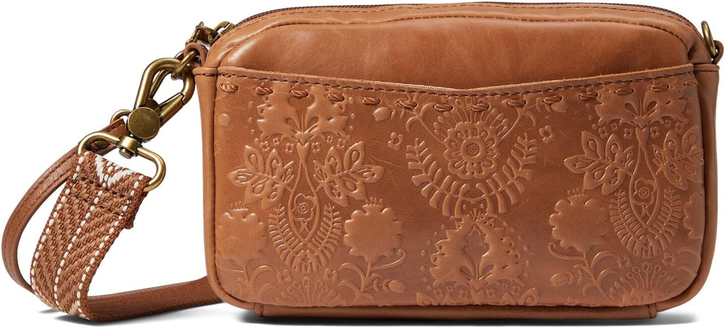 

Сумка Cora Smartphone Crossbody The Sak, цвет Tobacco Floral Embossed