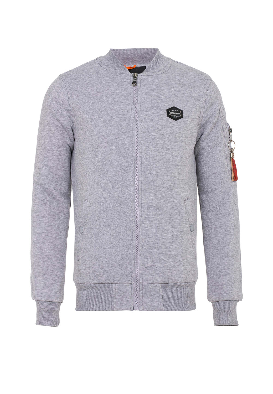 

Толстовка Cipo & Baxx Collegejacke, серый