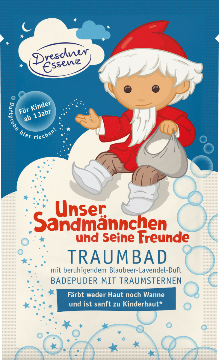 Детская добавка для ванн Порошок для ванны Our Sandman dream 60 г Dresdner Essenz