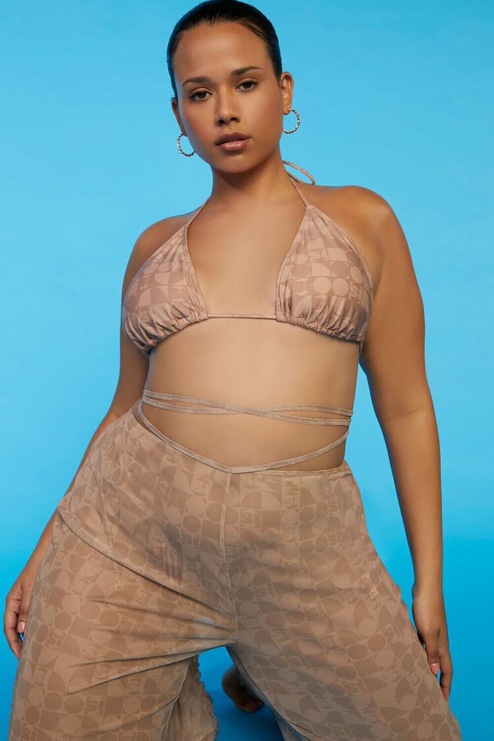 

Закрытые брюки для плавания больших размеров Sports Illustrated Forever 21