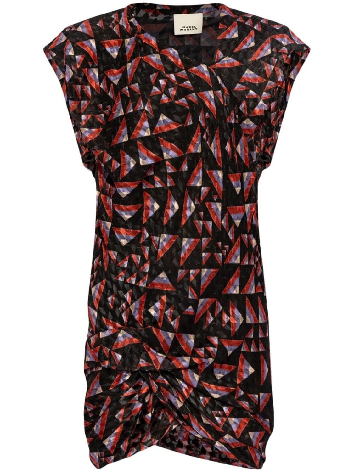 

Бархатное мини-платье ISABEL MARANT Khol, черный