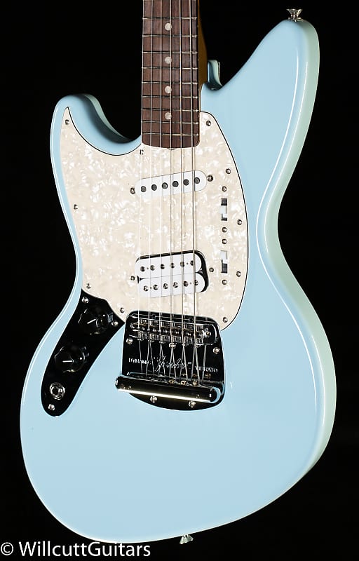 Электрогитара Fender Kurt Cobain Jag-Stang Left-Hand, Rosewood Fingerboard, Sonic Blue
