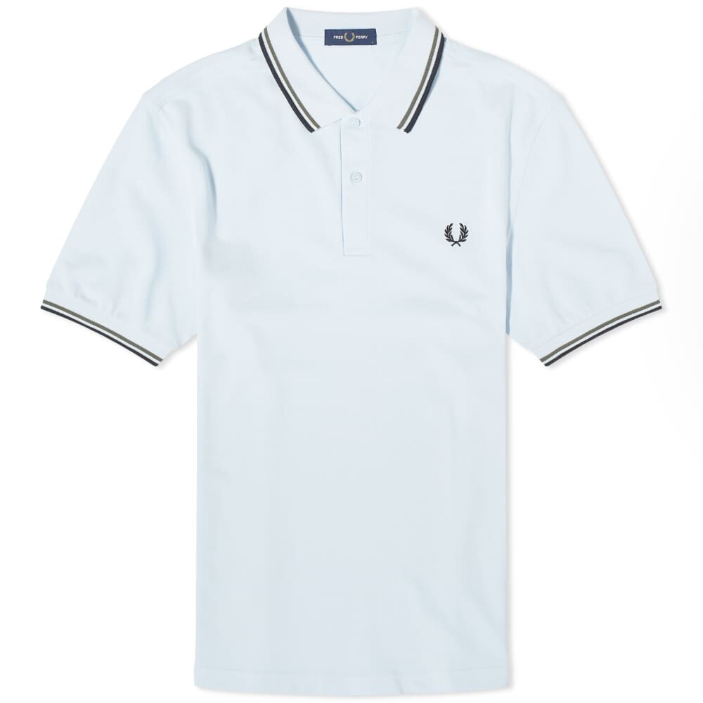 Рубашка-поло Fred Perry с двумя кончиками, мультиколор