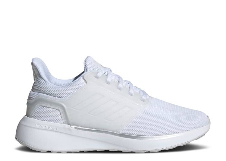 

Кроссовки Adidas WMNS EQ19 RUN 'WHITE SILVER METALLIC', белый