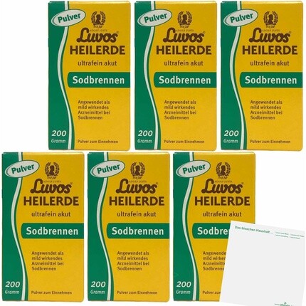 

Luvos Ultrafine Healing Earth острая изжога 200 г + блок Busy Block