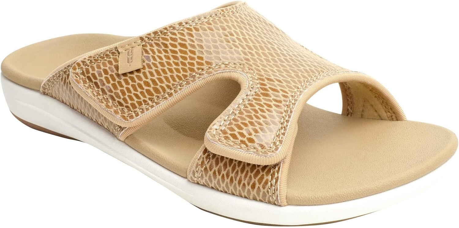 

Сандалии на плоской подошве Kholo Gecko Sandal Revitalign, цвет Tan