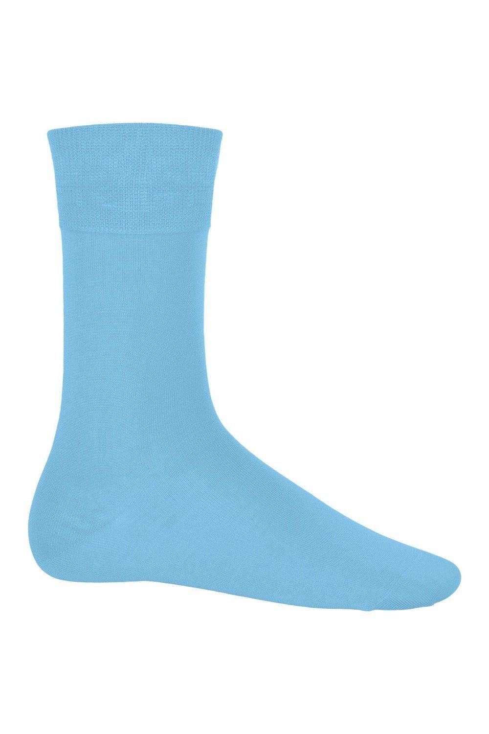 Повседневные носки из хлопка Cotton City Kariban, синий