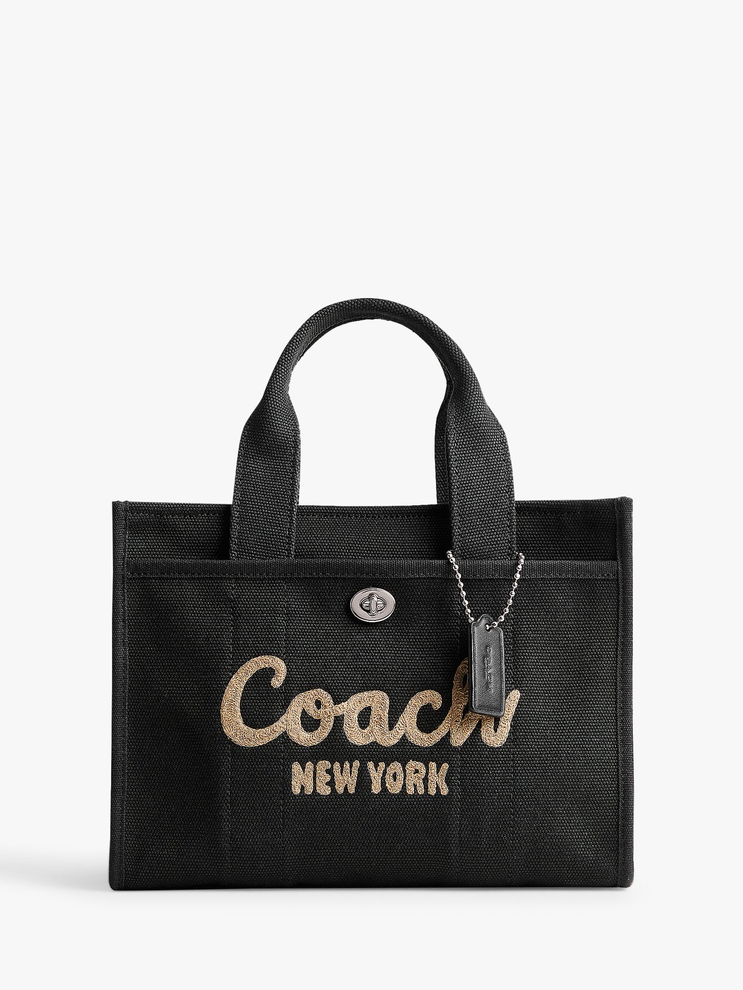 Большая грузовая сумка Coach, черный