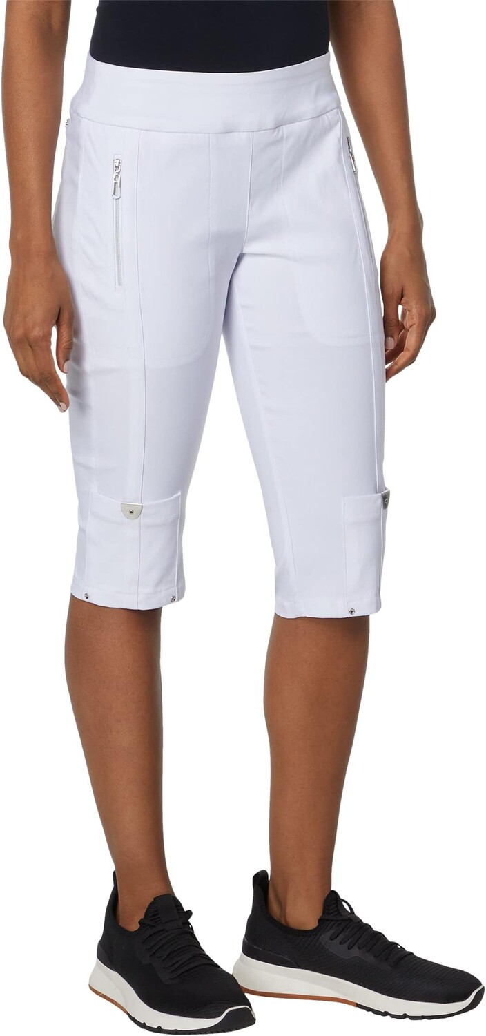 

Брюки 24.5" Skinnyliscous Knee Capris Jamie Sadock, цвет Sugar