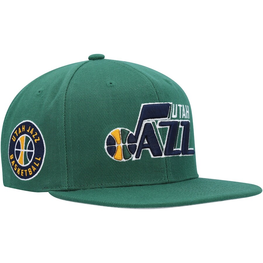 

Бейсболка Mitchell & Ness Utah Jazz, зеленый