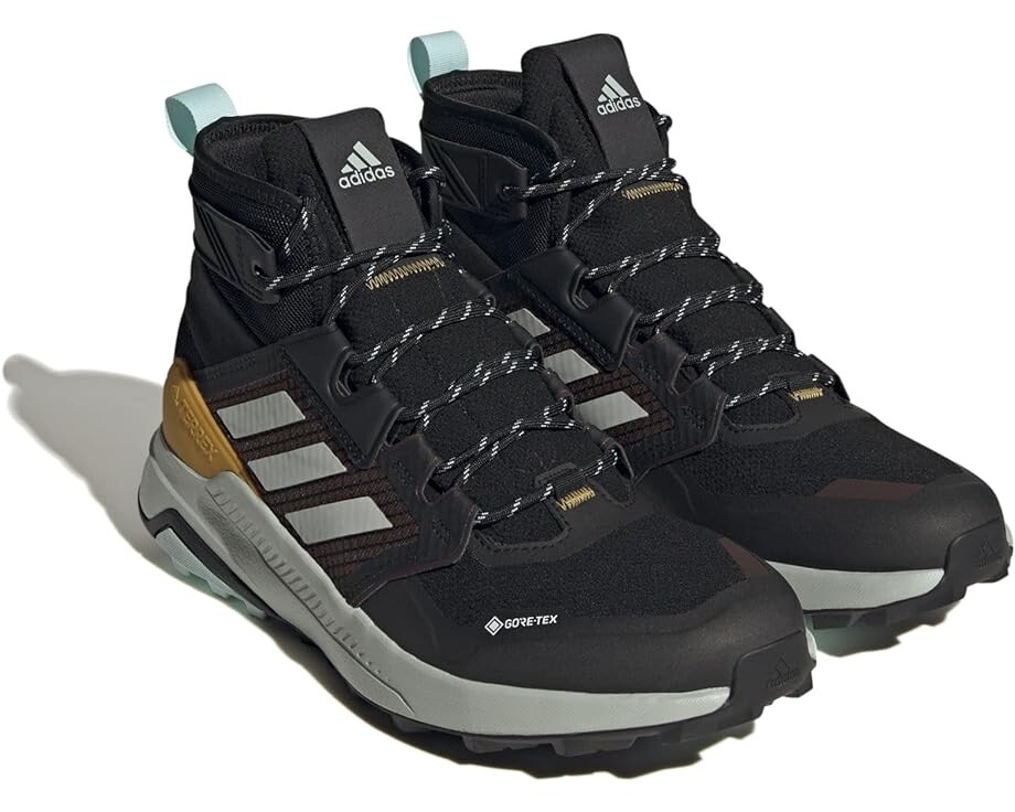 

Походная обувь adidas Outdoor Terrex Trailmaker Mid GTX, цвет Core Black/Wonder Silver/Semi Flash Aqua