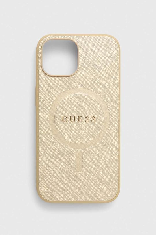 

Чехол для iPhone 15 6.1 Guess, золотой