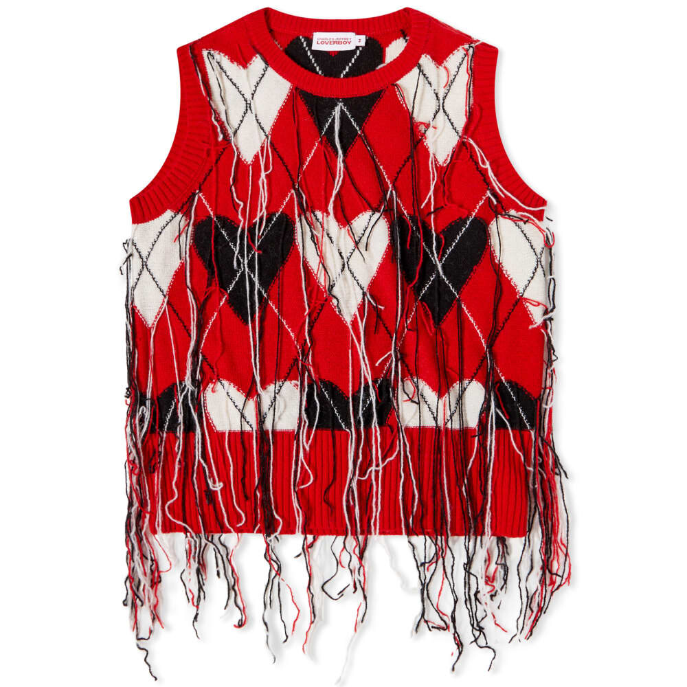

Charles Jeffrey Loverboy Гаддл Жилет, красный