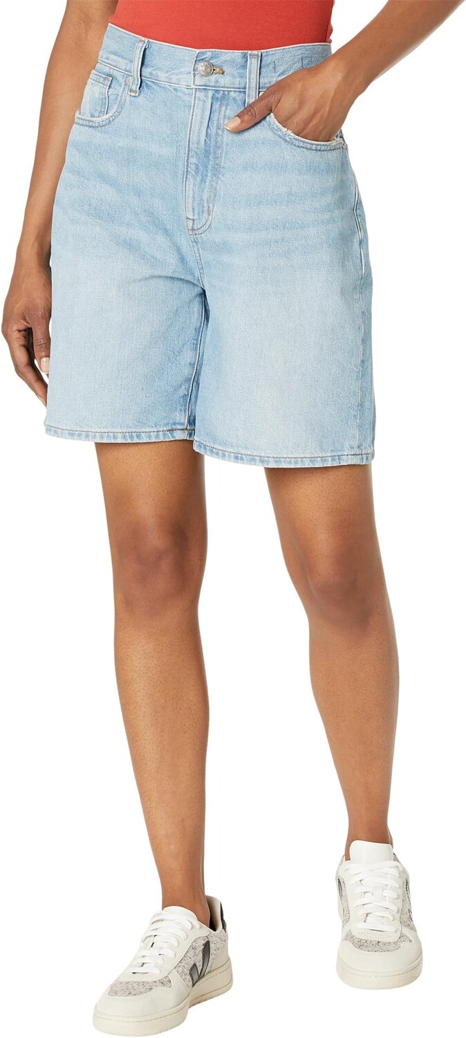 

Джинсовые шорты Baggy цвета Bessmund Wash Madewell, цвет Bessemund Wash